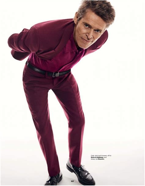 willem dafoe modelling